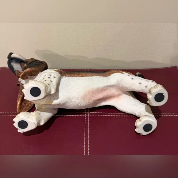 Basset Hound Figurine Standing Resin 7.5” tall - Picture 9 of 12